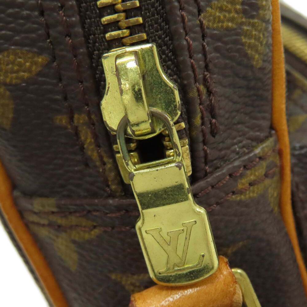 LOUIS VUITTON Brown Monogram Canvas Shoulder Bag - Picture 11 of 16